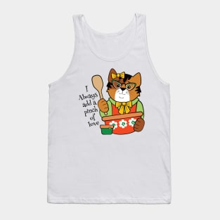 Cook Add a Pinch of Love Tank Top